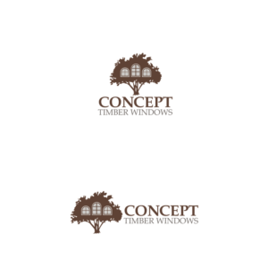 Diseño de Logo por TB Designs para Concept Timber Windows | Diseño: #12004499