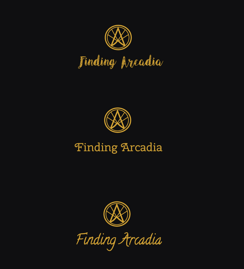 Logo Design by Hiccups Design for Finding Arcadia | Design #12038812