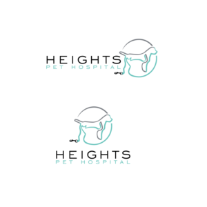 Logo Design by emptyboxgraphics for Heights Pet Hospital | Design: #12009846