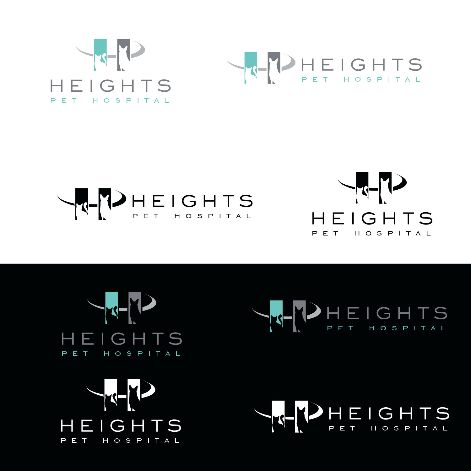 Logo Design by emptyboxgraphics for Heights Pet Hospital | Design #12019733
