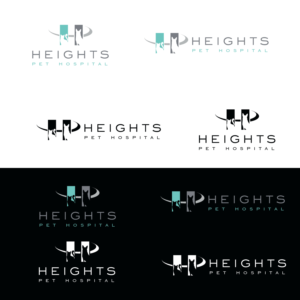 Logo Design by emptyboxgraphics for Heights Pet Hospital | Design: #12019733