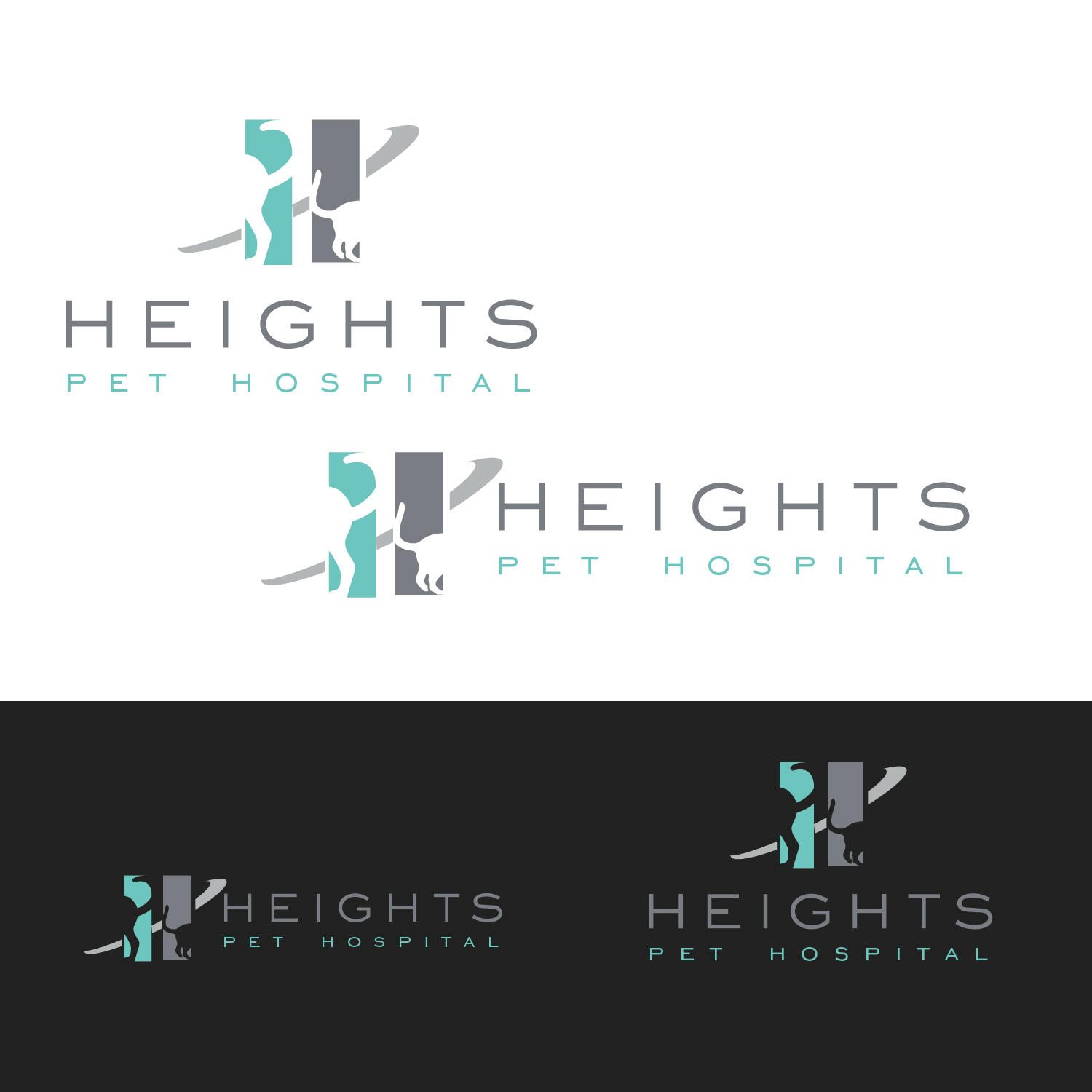 Logo Design by emptyboxgraphics for Heights Pet Hospital | Design #12092802
