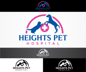 Logo Design by sangeloenriquez for Heights Pet Hospital | Design: #11995082
