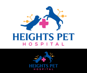 Logo Design by sangeloenriquez for Heights Pet Hospital | Design: #11998891