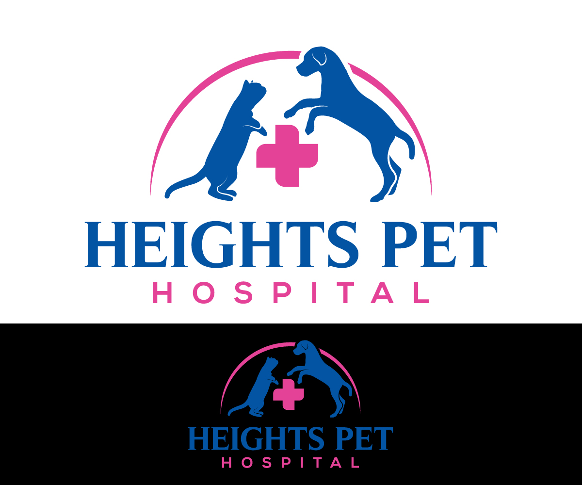Diseño de Logo por sangeloenriquez para Heights Pet Hospital | Diseño #12002941