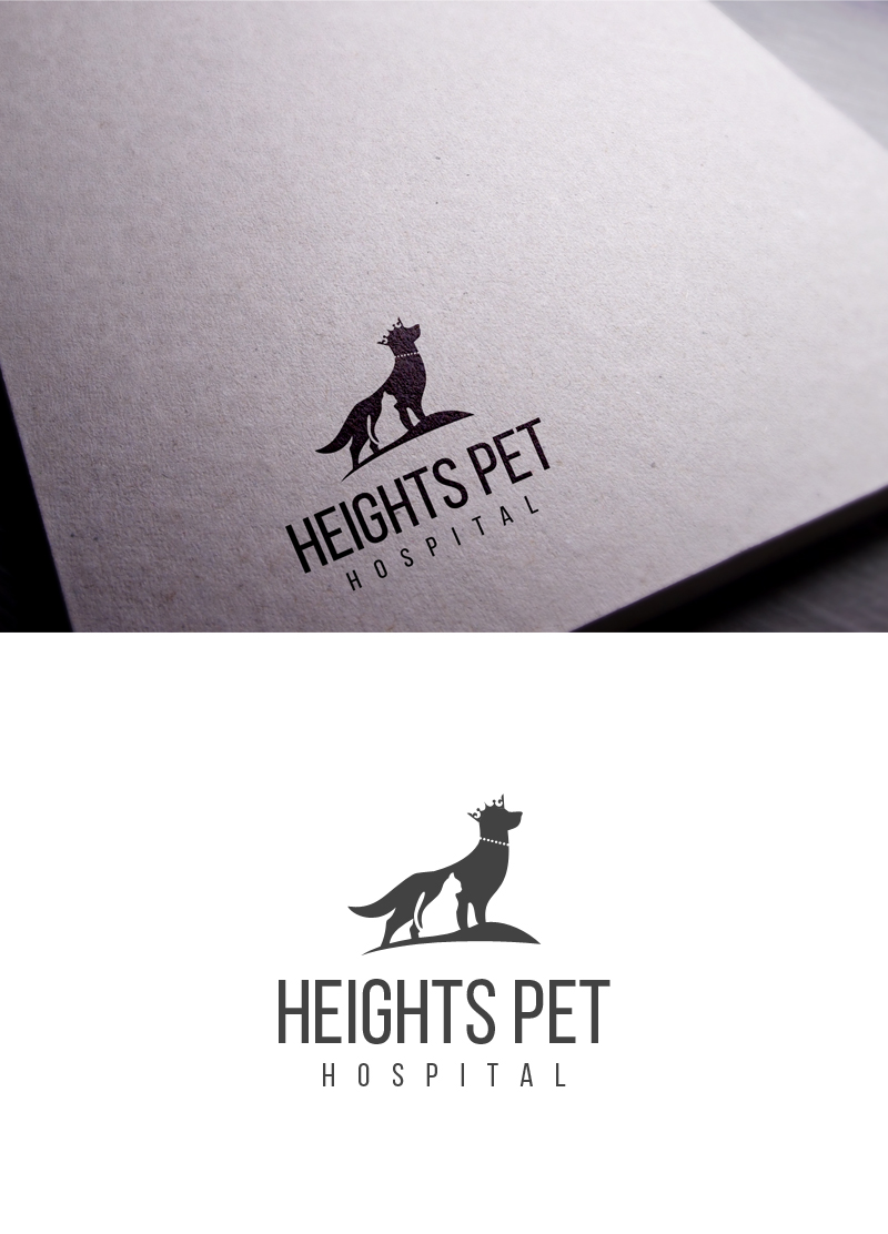 Logo Design by logo_s for Heights Pet Hospital | Design #12002647