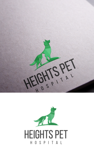 Logo Design by logo_s for Heights Pet Hospital | Design: #12027146