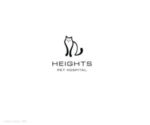 Logo Design by GreenLamp for Heights Pet Hospital | Design: #12007770