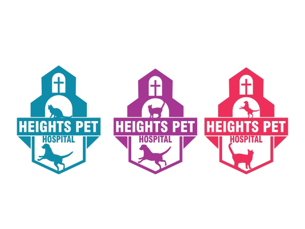 Logo Design by Savitra for Heights Pet Hospital | Design #12001566