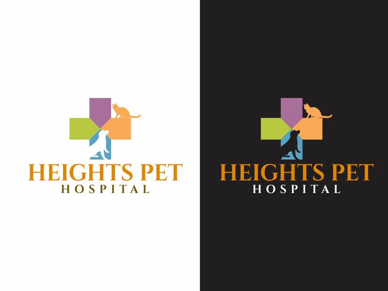 Logo Design by Savitra for Heights Pet Hospital | Design #12019822