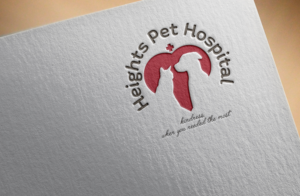 Logo Design by GLDesigns for Heights Pet Hospital | Design: #11982324