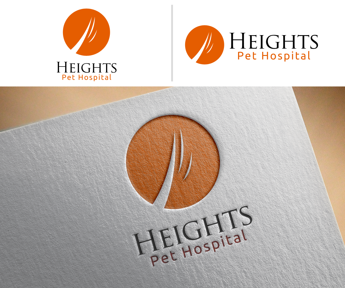 Logo Design by Renen for Heights Pet Hospital | Design #12032311