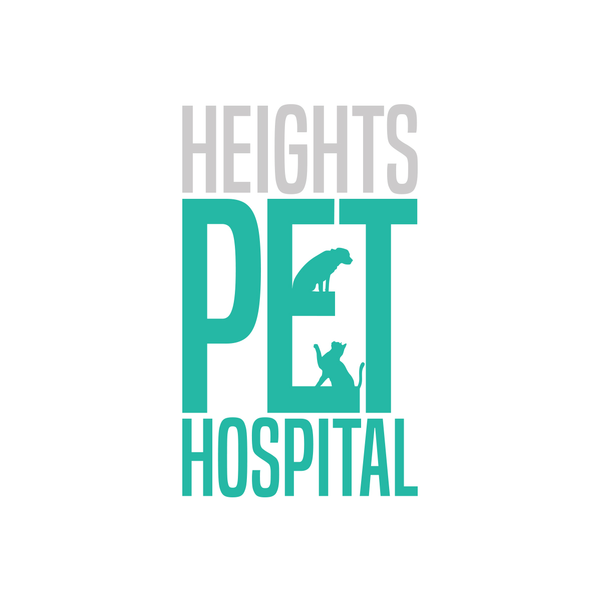 Logo Design by KreativeDesk for Heights Pet Hospital | Design #12059647