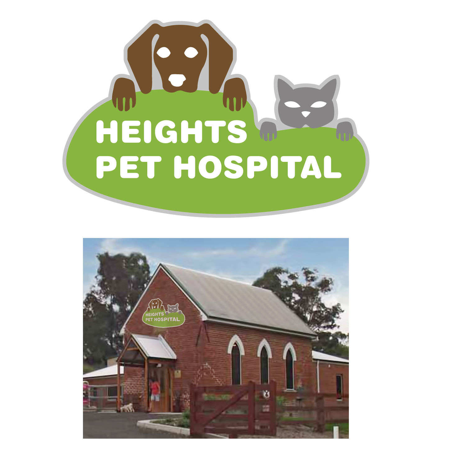Logo Design by Wally_F for Heights Pet Hospital | Design #12089745