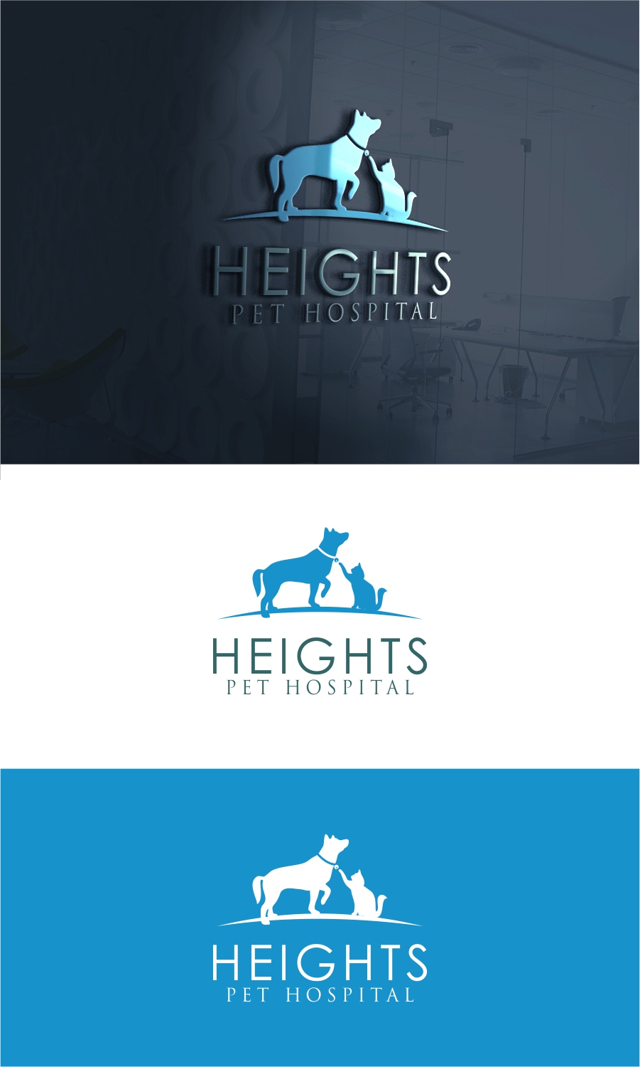 Design de Logo par MICHAEL S.B pour Heights Pet Hospital | Design #12209808
