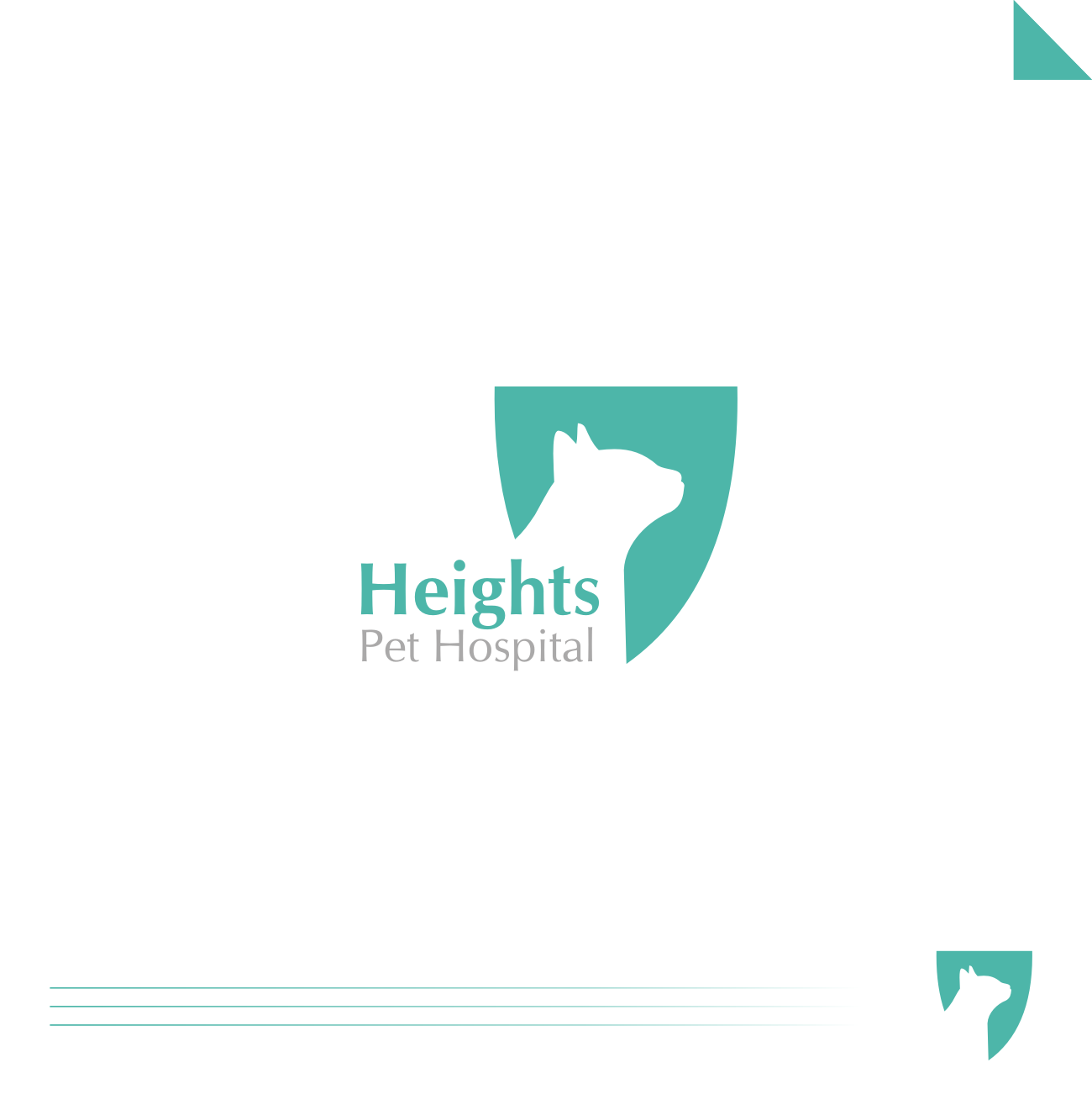 Logo Design by R!CKY for Heights Pet Hospital | Design #12068242