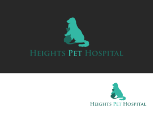 Logo Design by zoxo69 for Heights Pet Hospital | Design: #12012841