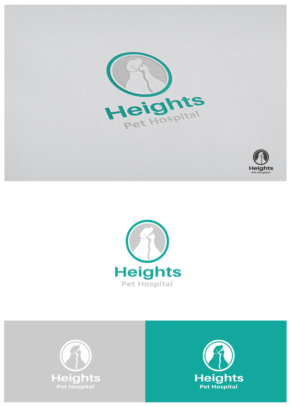 Logo Design by goranvisnjic82 for Heights Pet Hospital | Design #12088962