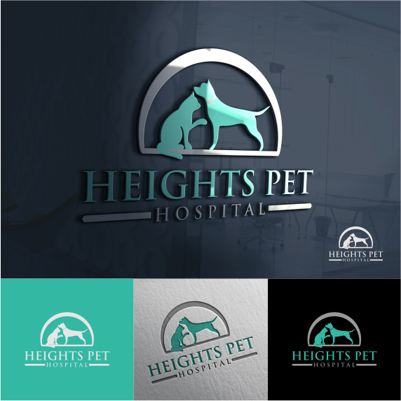 Logo Design by pringlebermudez23 for Heights Pet Hospital | Design #12113999
