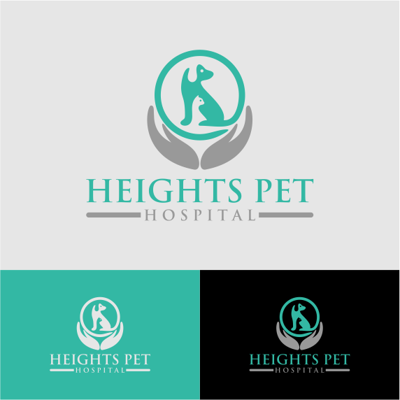 Logo Design by pringlebermudez23 for Heights Pet Hospital | Design #12135302
