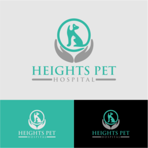 Logo Design by pringlebermudez23 for Heights Pet Hospital | Design: #12135302
