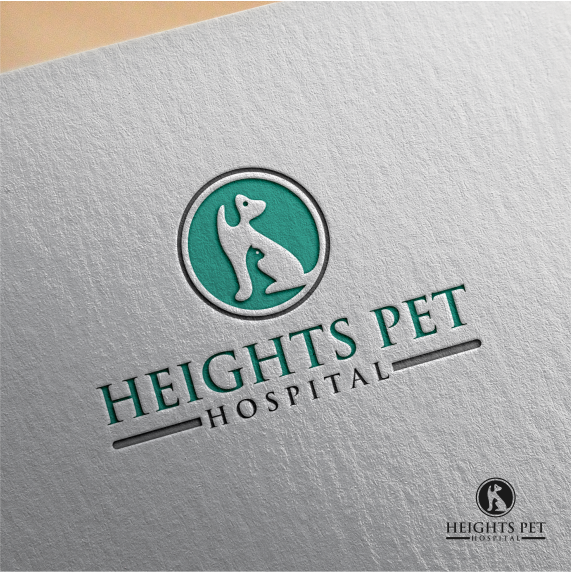 Diseño de Logo por pringlebermudez23 para Heights Pet Hospital | Diseño #12191306