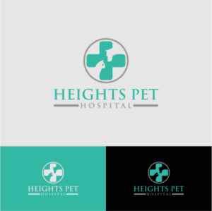 Logo Design by pringlebermudez23 for Heights Pet Hospital | Design: #12277436