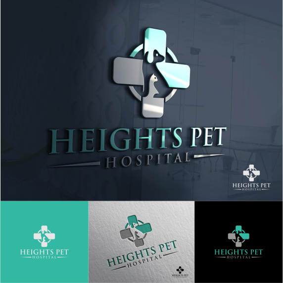 Diseño de Logo por pringlebermudez23 para Heights Pet Hospital | Diseño #12280262