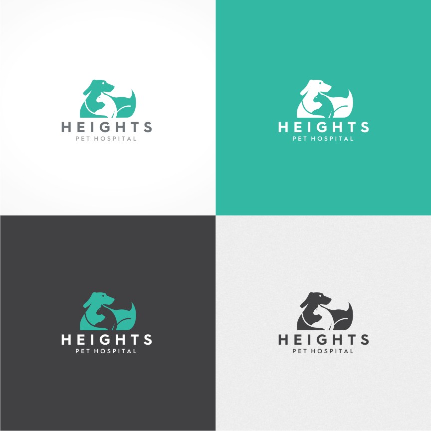 Logo Design by gray mind for Heights Pet Hospital | Design #12066811