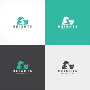 Logo Design by gray mind for Heights Pet Hospital | Design #12066811