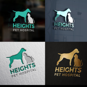 Diseño de Logo por Ras Design para Heights Pet Hospital | Diseño: #12107528