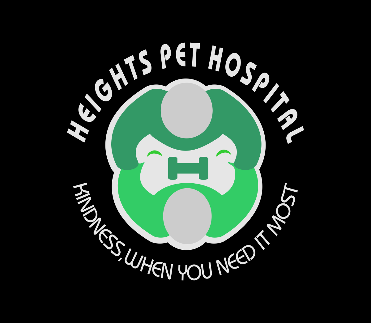 Logo Design by m.solech57 for Heights Pet Hospital | Design #12104721