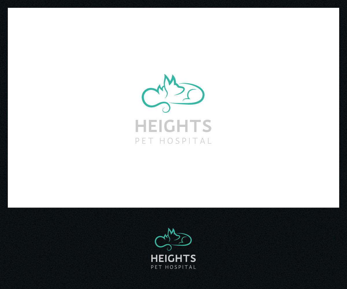 Logo Design by Roy for Heights Pet Hospital | Design #12022134
