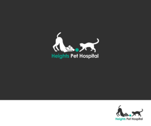 Logo Design by EA Designs for Heights Pet Hospital | Design: #12076199