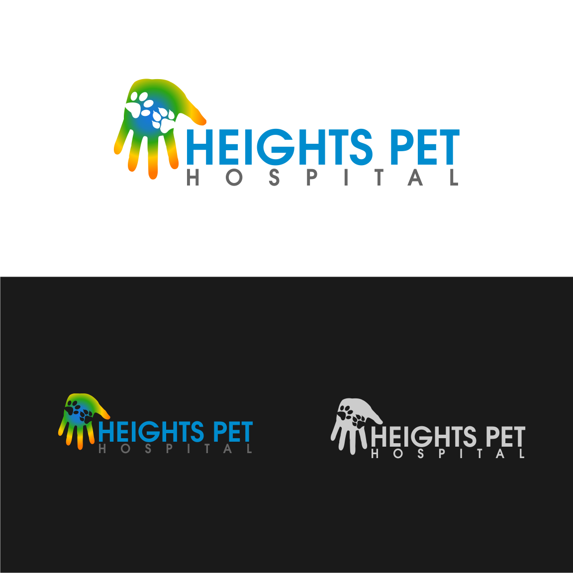 Logo Design by DesignZone for Heights Pet Hospital | Design #12004477
