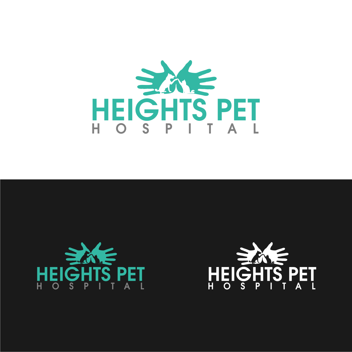 Diseño de Logo por DesignZone para Heights Pet Hospital | Diseño #12010881
