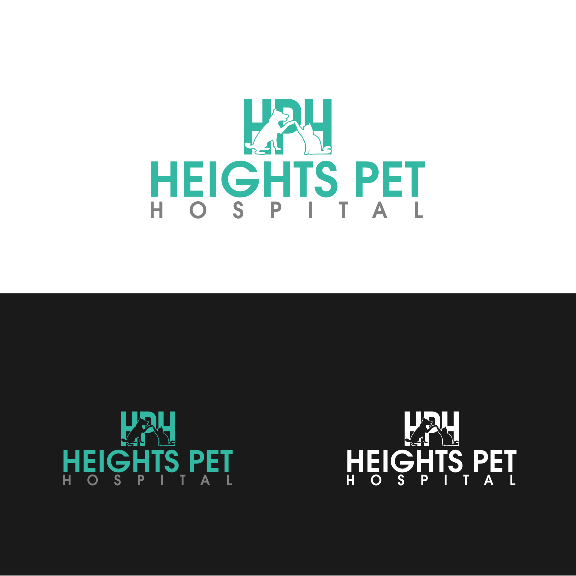 Logo Design by DesignZone for Heights Pet Hospital | Design #12011302