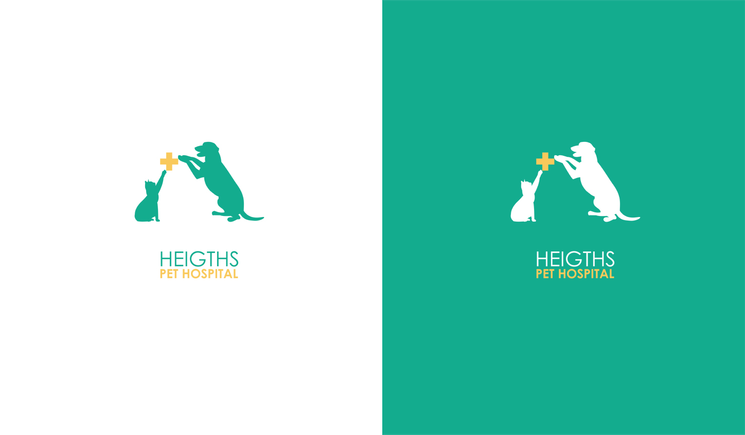 Logo Design by petowesd for Heights Pet Hospital | Design #12028155