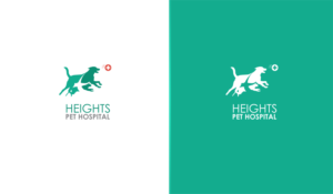 Logo Design by petowesd for Heights Pet Hospital | Design: #12028390