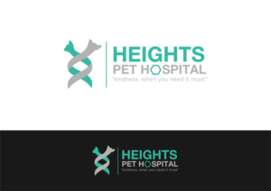 Logo Design by Miho sakaguchi for Heights Pet Hospital | Design: #12042223