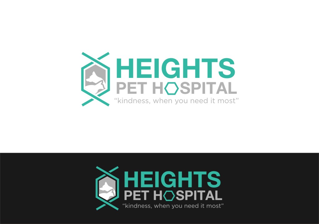 Logo Design by Miho sakaguchi for Heights Pet Hospital | Design #12042225