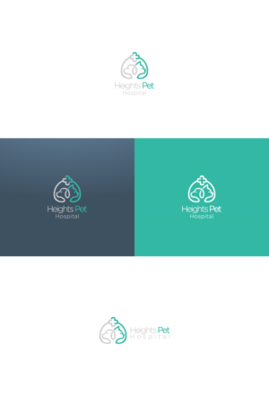 Logo Design by Creati_M for Heights Pet Hospital | Design: #12014192