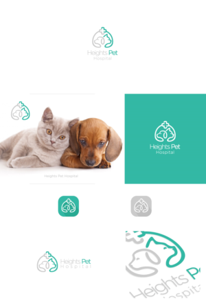 Logo Design by Creati_M for Heights Pet Hospital | Design: #12060230