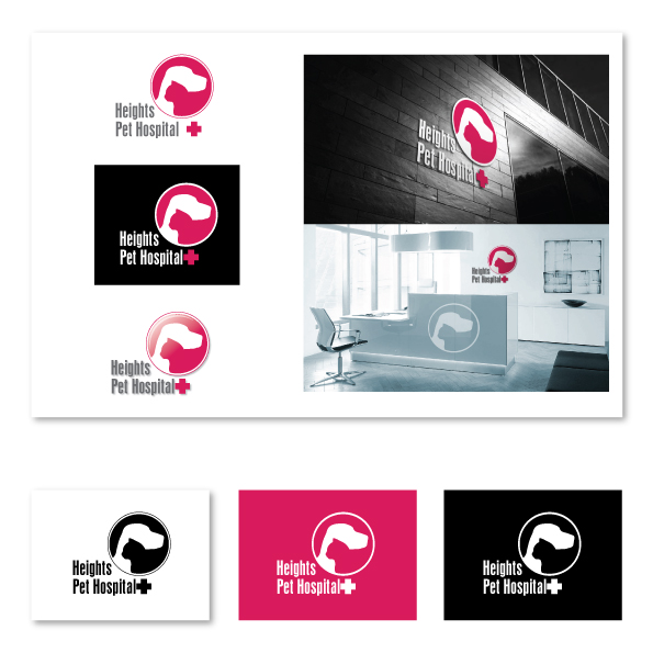 Diseño de Logo por piotr.owczarczyk para Heights Pet Hospital | Diseño #12117529