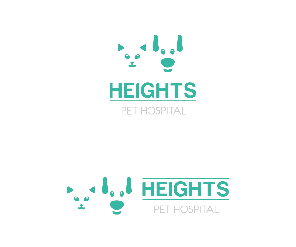 Diseño de Logo por RIDVAN BULBUL para Heights Pet Hospital | Diseño #12135463