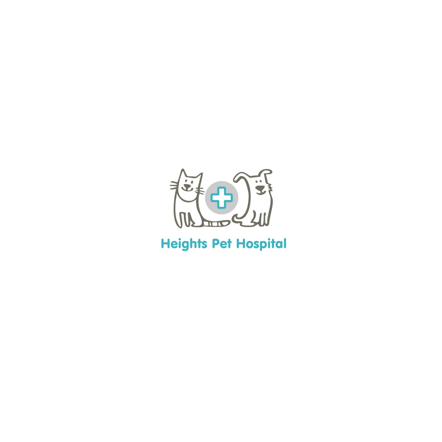 Diseño de Logo por apelsin_i para Heights Pet Hospital | Diseño #12065816