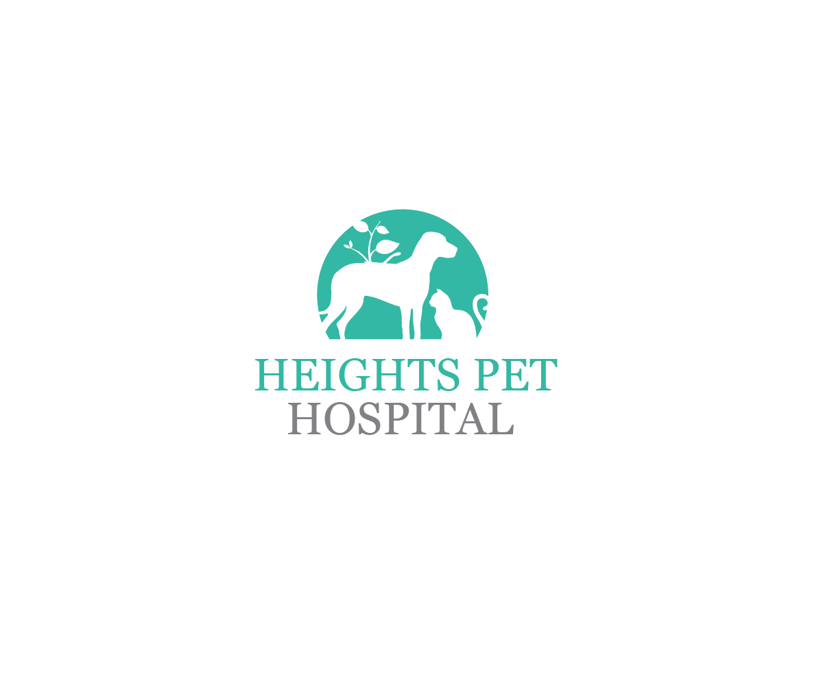 Diseño de Logo por K.P Designs para Heights Pet Hospital | Diseño #12176385