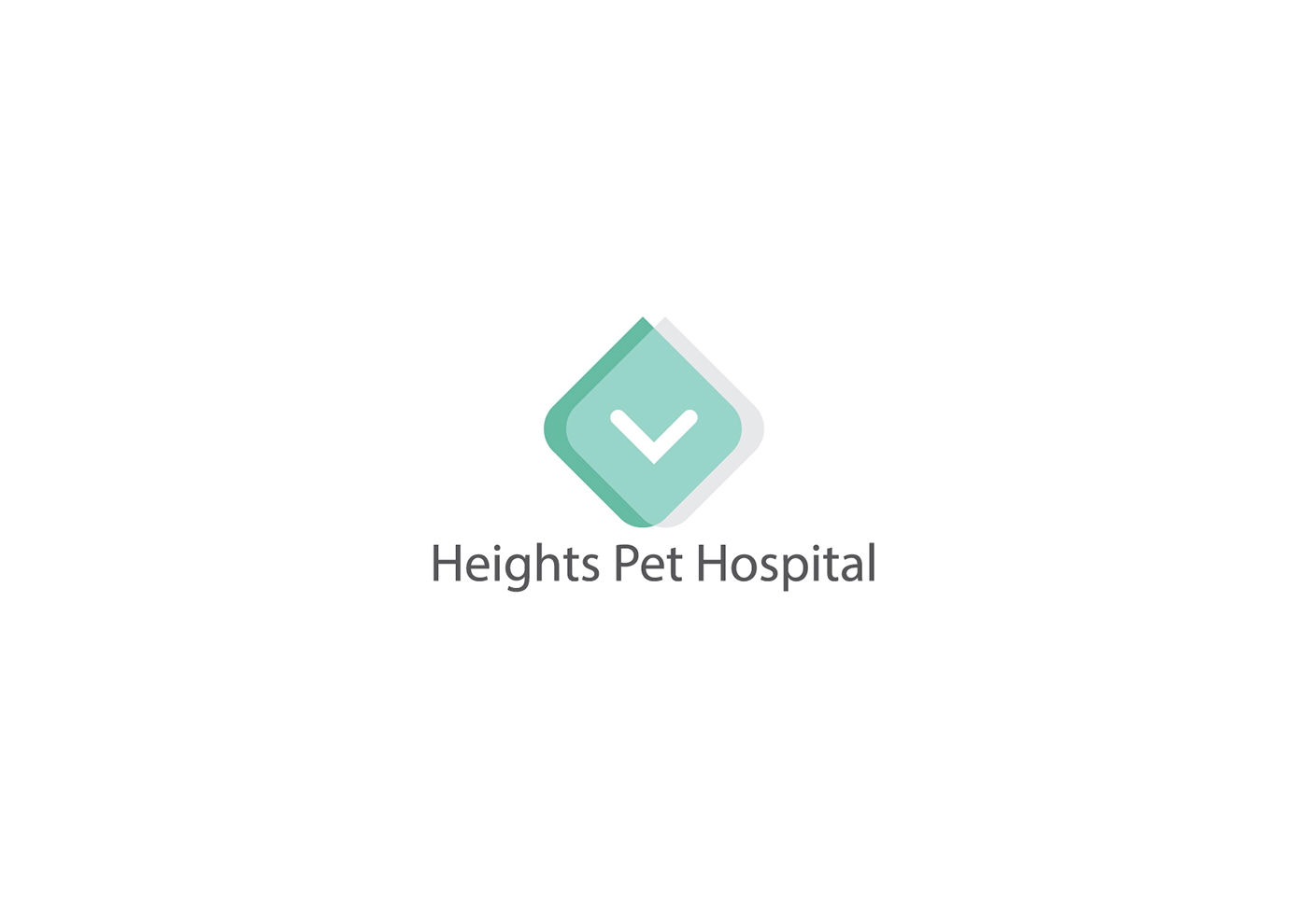 Logo Design by Niconik for Heights Pet Hospital | Design #12094036