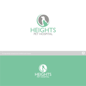 Logo Design by MBARO for Heights Pet Hospital | Design: #12057839