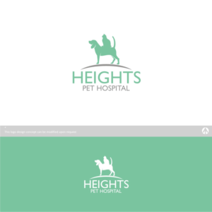 Logo Design by MBARO for Heights Pet Hospital | Design #12076189